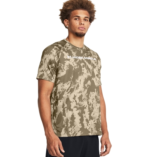 Under Armour Men's UA Tech ABC Camo Short Sleeve 13616982893X