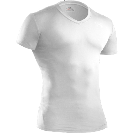 Under Armour UA Men's Tactical HeatGear Compression V-Neck T-Shirt 1216010-100-MD