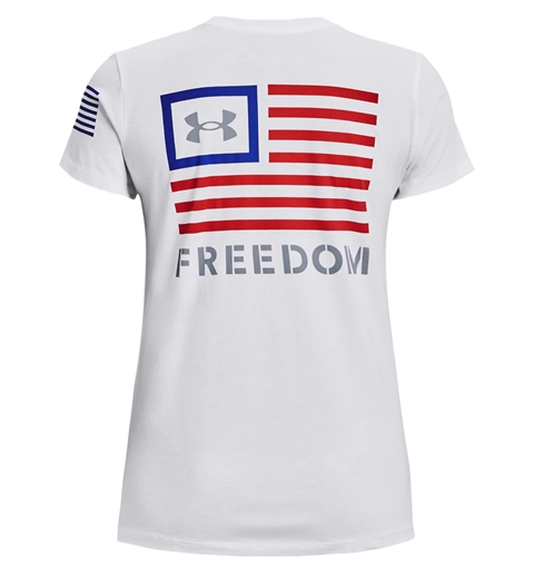Under Armour Women's UA Freedom Banner T-Shirt 1370819100MD