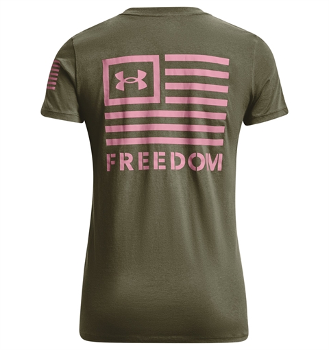 Under Armour Women's UA Freedom Banner T-Shirt 1370819392SM