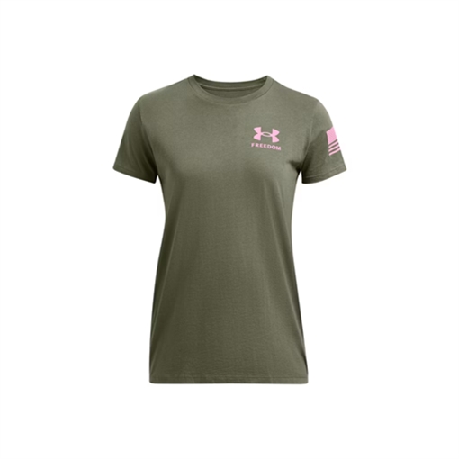 Under Armour Women's UA Freedom Banner T-Shirt 1370819394LG