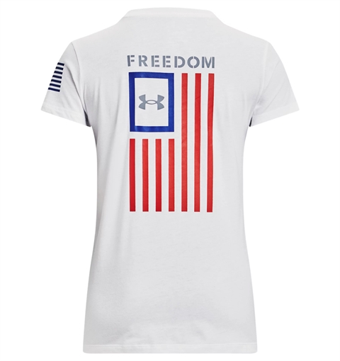 Under Armour Women's UA Freedom Flag T-Shirt 1370814100XL
