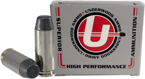 Underwood Ammo Hard Cast Flat Nose Handgun Ammunition 10mm Auto 200gr FN 1250 fps 20/ct 248