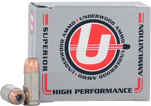 Underwood Hunting & Self Defense Handgun Ammunition .44 Rem Mag 240gr JHP 1500 fps 20/ct 327