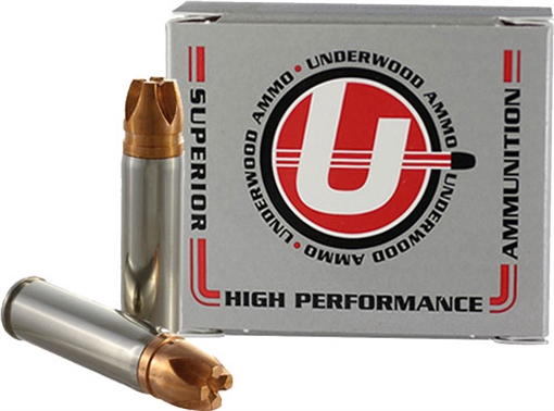 Underwood Ammo Xtreme Penetrator Handgun Ammunition .500 S&W Magnum 420gr Solid Monolithic 1650 fps 20/ct 347