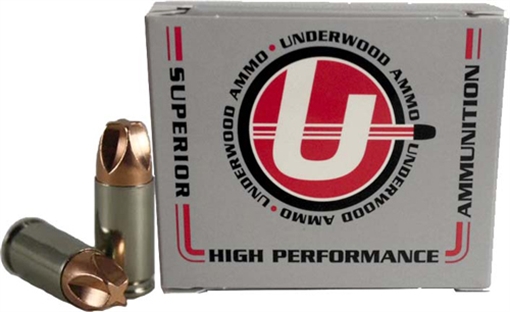 Underwood Ammo Xtreme Defender Handgun Ammunition 9mm Luger 68gr Monolithic Solid 1700 fps 20/ct 863