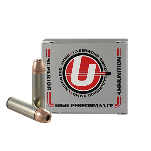 Underwood Handgun Ammunition .500 Auto Max 350gr JHP 2300 fps 20/ct 926
