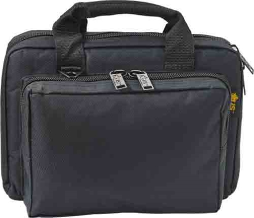US PeaceKeeper Mini Range Bag Water Resistant Black 600D Polyester with 8 Mag Pockets, Lockable Zippers & Wraparound Handles 12.75" L x 8.75" H x 3" D Exterior Dimensions P21105