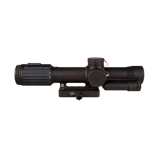 Trijicon VCOG 1-8X28MM FFP ILLUM RED MRAD CROSSHAIR DOT BLK W/Q-LOC 2400014