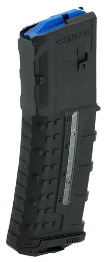 Leapers, Inc. - UTG Magazine, With Window, 223 Remington/556NATO, 30 Rounds, Fits AR Rifles, Polymer, Black RBT-AM30
