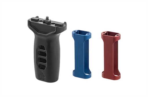Leapers Super Slim Foregrip Matte Black Anodized Aluminum MT-FGM01