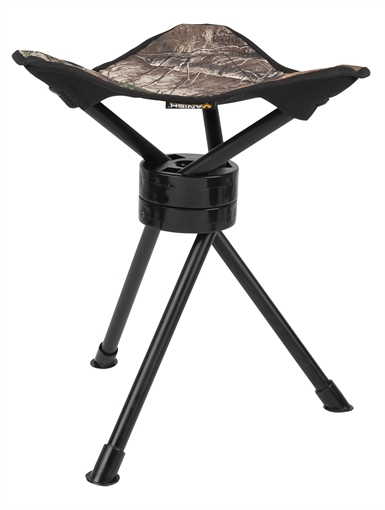 Vanish Swivel Tripod Stool Realtree Edge Steel 5913