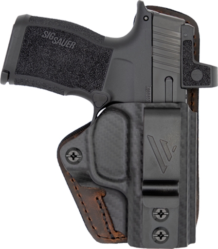 VERSACARRY COMFORT FLEX CUSTOM HOLSTER IWB RUGER MAX 9 BROWN CFC211MX9