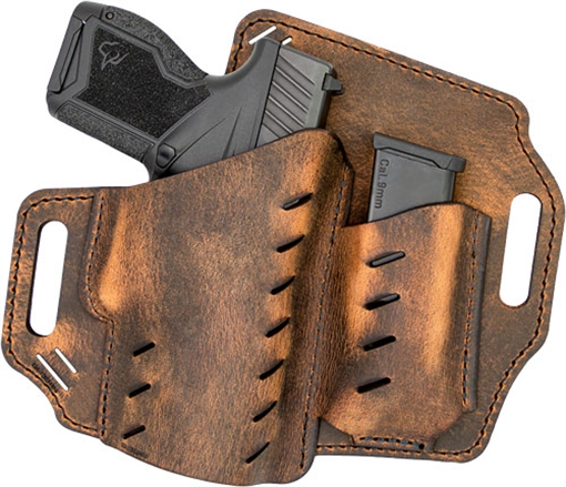 VERSACARRY GUARDIAN OWB W/FLX VENT & MAGAZINE PCH RH 1911 DIST BN GM2BRN