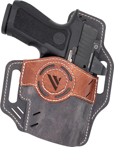 VERSACARRY LUNA VINTAGE OWB HOLSTER GREY/TAN SIZE 2! UGL2GRY-T