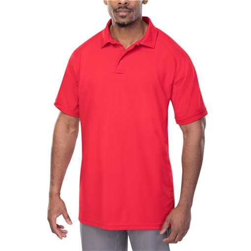 Vertx Vertx Coldblack Men's Short Sleeve Polo VTX4000PRDXSMALL