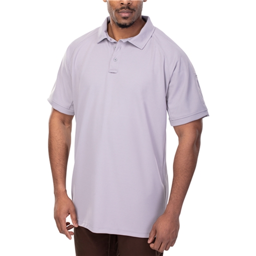 Vertx Vertx Coldblack Men's Short Sleeve Polo VTX4000PTLTGMEDIUM