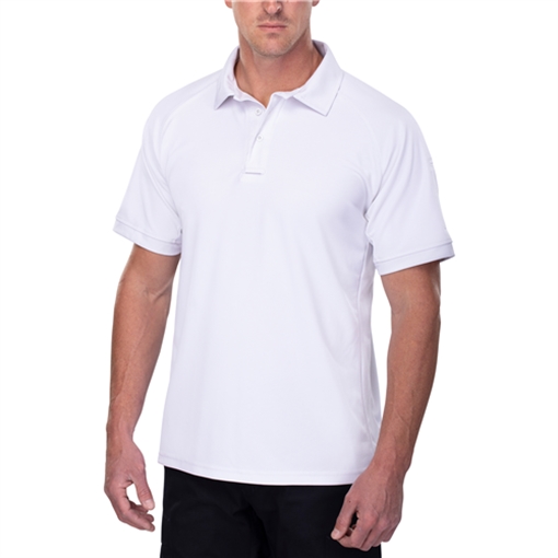 Vertx Vertx Coldblack Men's Short Sleeve Polo VTX4000PWHLARGE