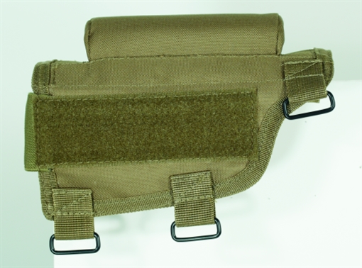 VOODOO TACTICAL BUTTSTOCK CHEEK PIECE WITH AMMO CA 783377020351