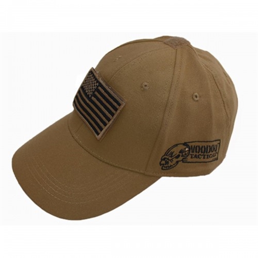 VOODOO TACTICAL VOODOO CAP WITH REMOVABLE FLAG PATCH (COYOTE) 20-9351007000