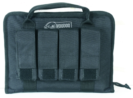 Voodoo Tactical Pistol Case W/ Magazine Pouches 25-0017001000