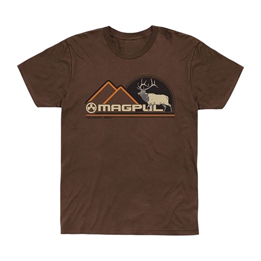 Magpul WAPITI BLEND T-SHIRT BROWN HEATHER 2XL MAG1234-203-2XL