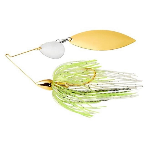 WAR EAGLE SPINNER BAITS EAGLE GOLD FRAME TANDEM WILLOW SPINNERBAIT SPOT REMOVER WE38GT09