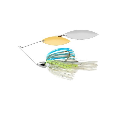 WAR EAGLE SPINNER BAITS EAGLE NICKEL FRAME DOUBLE WILLOW SPINNERBAIT SEXXY SHAD WE12NW19