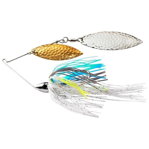 WAR EAGLE SPINNER BAITS EAGLE NICKEL FRAME DOUBLE WILLOW SPINNERBAIT SEXXY SHAD WE38NW19