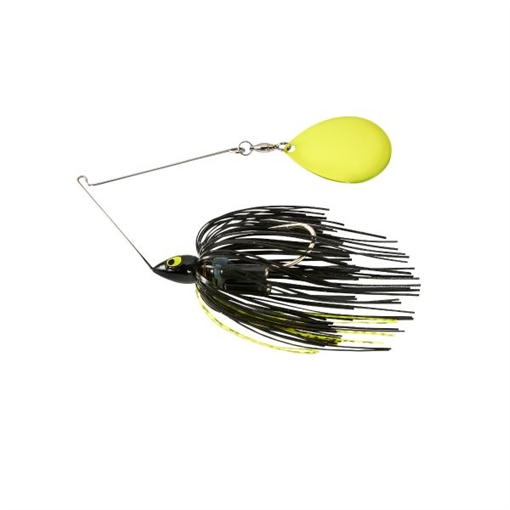 WAR EAGLE SPINNER BAITS NIGHT TIME PAINTED HEAD SINGLE COL SPINNERBAIT BLK CHT WE12PSC37