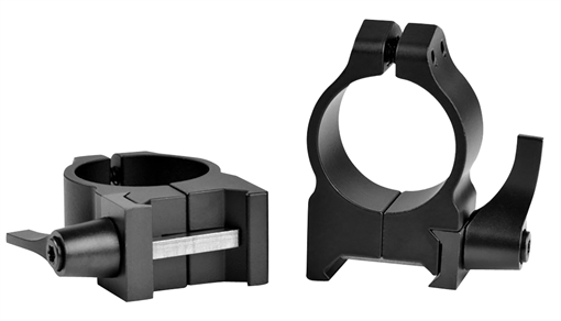 Warne Warne Maxima Vertical Quick Detach Scope Rings Matte Black 1 in. Medium 201LM