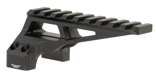 Warne Diving Board, 30mm, Fits Warne Skyline Mount, Anodized Finish, Black 7859M