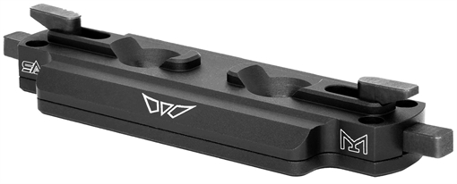 Warne M-LOK Adapter, M-LOK Quick Detach, Fits Warne Precision/Lite/Pro Bipods, Anodized Finish, Black 7959M