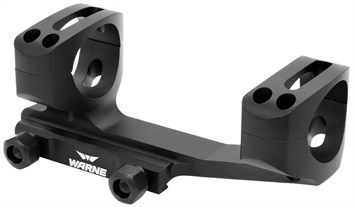 Warne Generation 2 Mount, 1", Fits AR Rifles, Extended Skeletonized, Black Finish XSKEL1TW