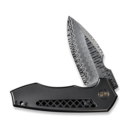 We Knife Harpen Flipper Knife Titanium Handle WE23019-DS1