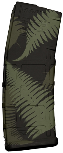 Weapon Works PMAG GEN M2 MOE 30rd Fits AR/M4 Ferns (Green) Polymer 228048