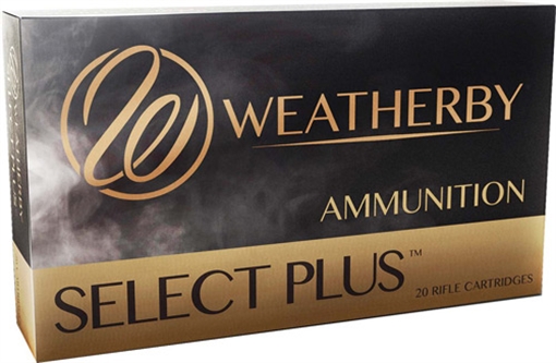 Weatherby Select Plus Classic Hybrid Rifle Ammunition .280 Ackley Improved 168 gr JHP 20/ct R280A168CHH