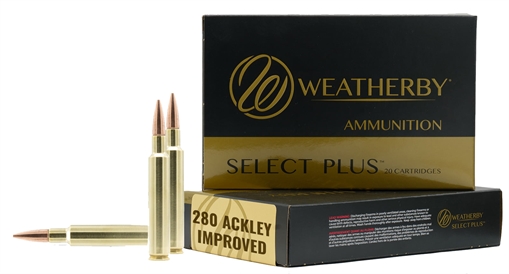 WEATHERBY AMMO 280ACK IMP 175GR ELITE HUNTER 20/10 R280A175EH