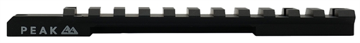 Weatherby Picatinny Rail Peak 44 Black Aluminum Weatherby Mark V Picatinny Rail/Weaver Mount Standard 6-Lug Action J010002