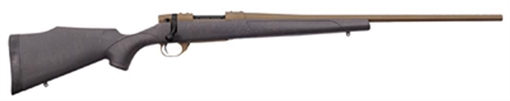 Weatherby Vanguard Weatherguard Bronze, Bolt Action, 300 Winchester Magnum, 24" Threaded Barrel, 1/2x28, Cerakote Finish, Burnt Bronze, Synthetic, 3 Rounds VWB300NR4T