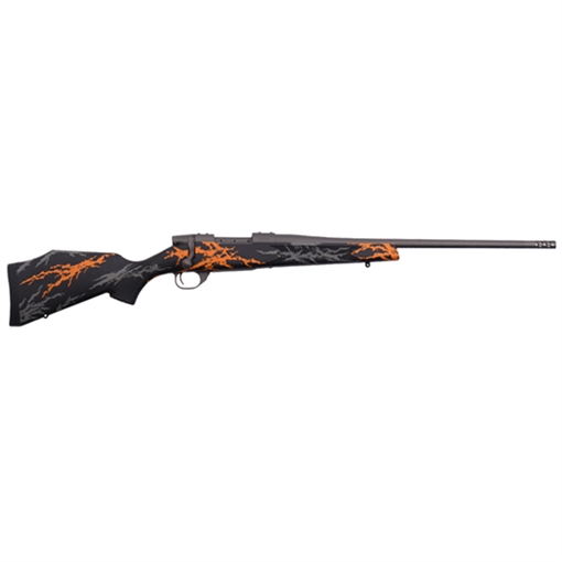 Weatherby Weatherby Vanguard Compact Hunter Rifle 22-250 Rem 20 in Black Grey and Orange RH VYH222RR2B