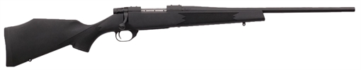 Weatherby Vanguard Synthetic Compact 7mm-08 Rem 5+1 20" Matte Blued #1 Threaded Barrel, Matte Blued Drilled & Tapped Steel Receiver, Black Adjustable Synthetic Stock VYT7M8RR0T