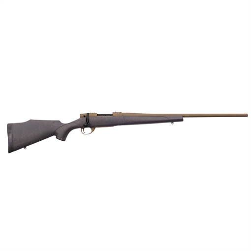 Weatherby Vanguard Weatherguard Bronze 6.5 Creedmoor Rifle 4rd Magazine 24" Barrel Black with Bronze Webbing VWB65CMR4T