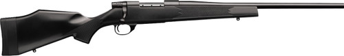 Weatherby Vanguard Compact 22-250 Remington, 20" Threaded Barrel, Black, Synthetic Stock, 5rd