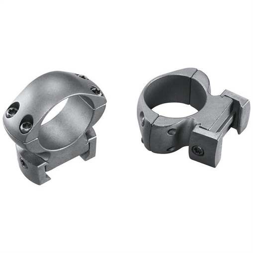 Weaver 2-Piece Grand Slam Steel Top Mount Scope Rings 1" High Matte (Windage Adjustable) 0766834 49319