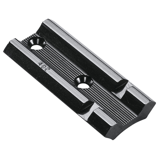 Weaver Standard Top Mount Aluminum Extension Scope Base - Gloss Black - #402 - Anschutz 1568 Savage 10 FRONT 48108