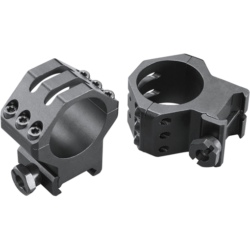 Weaver Weaver Classic 6Hole Skeleton Rings Matte Black 30mm Low Clamshell Pack 48355
