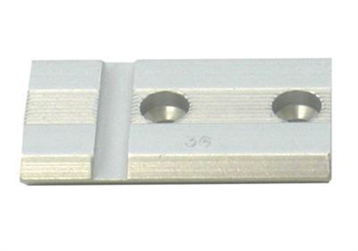 Weaver Standard Top Mount Aluminum Scope Base - Silver - #36S - S&W 1500 1600 1700 REAR 48005
