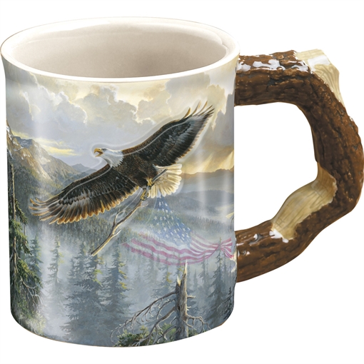 Wild Wings Wild Wings Sculpted Mug Rebuilding America Bald Eagle 8955791010 646749549969