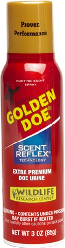WILDLIFE RESEARCH DEER LURE GOLDEN DOE AEROSOL 3FL OZ 4123